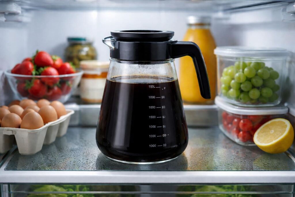 Cà phê pha sẵn để tủ lạnh được bao lâu